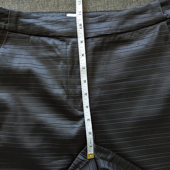 Hilary MacMillan Black High Rise Flare Designer Pants - Picture 11 of 15